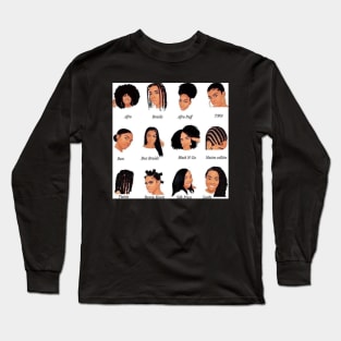 My Hair Long Sleeve T-Shirt